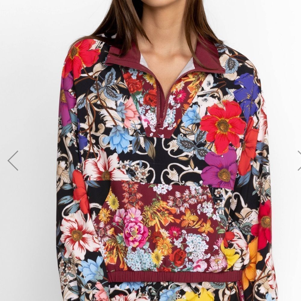 Johnny Was ARCHIBAL MOCK NECK PULLOVER JACKET